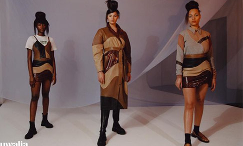 GANNI collaborates with Ahluwalia 